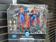 DC Multiverse Superman V Superman Of Earth-3 Action Figure 2 Pack McFarlane New
