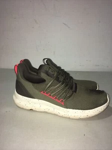 Adidas Cloudfoam Olive/Orange Men Size 10 Athletic Shoe - Picture 1 of 5
