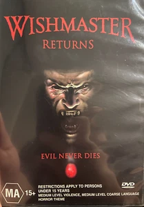 Wishmaster 2 - Evil Never Dies region 4 DVD (1999 horror movie) - Picture 1 of 2