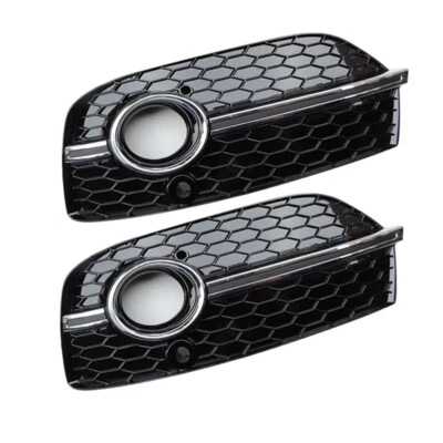 Parrilla antiniebla delantera 2013-2015 para AUDI Q3 nido de abeja cubierta de luz antiniebla rejilla Foto 1 de 3