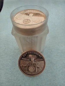 Trump 1 oz. Copper Rounds Lot of 20 PROMISES MADE PROMISES KEPT T - Picture 1 of 2