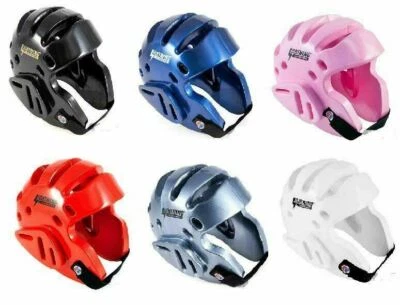 Martial Arts Protective Sparring Head Gear Taekwondo Karate MMA Boxing Helmet - Image 1 of 3