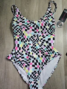 No Boundaries Juniors Size M (7-9) One Piece Bathing Suit New With Tags - Picture 1 of 10