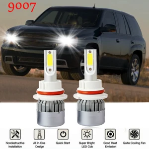 For Chevy Equinox 2005-2009 LED Headlight Kit 9007 6000K White Bulbs Hi/Low Beam - Picture 1 of 9
