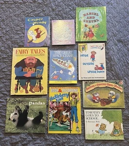 Mixed Lot Of 10 Vintage Kids Books Magazine Scholastic Dr. Seuss, Wondering Book - Picture 1 of 12