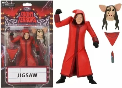 Neca Toony Terrors SAW JIGSAW KILLER (Red Robe version) 6" inch figure NEW - Image 1 of 2