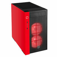 Top Small DEMCiflex Dust Filter for Silverstone FT03 Black Frame//Black Mesh