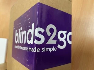 Blinds2Go 50mm Basswood White Venetian Blinds 75x130 (1 of 2) - Picture 1 of 8