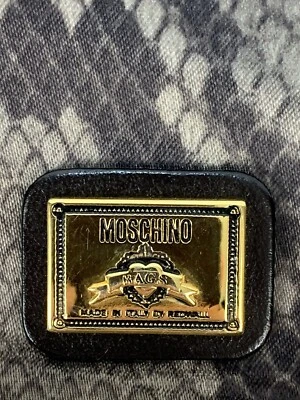Moschino Snake Print Shoulder Bag Excellent - Image 1 of 4