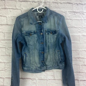 Polo Ralph Lauren Girls Youth Tucker Jean Jacket Size Large Blue Dark Wash - Picture 1 of 9