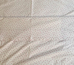 Simply Shabby Chic Rachel Ashwell Pink Rose Buds FULL FLAT Sheet 100% Cotton - Picture 1 of 8