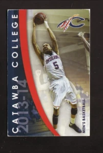 Catawba Indians--2013-14 Basketball Pocket Schedule - Picture 1 of 1