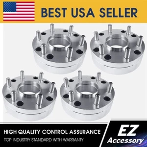 4 Hub Centric Wheel Adapters 5x5.5 To 6x5.5 | 6 Lug Chevy Rims on Dodge RAM 1500 - Picture 1 of 6