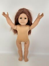 Pleasant Company American Girl Doll Felicity Red Hair Green Eyes 18" Nude