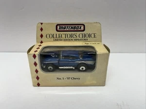 57 Chevy Tilt Hood Dragster Matchbox Collectors Choice 1994 escala 1:64 nuevo - Imagen 1 de 18