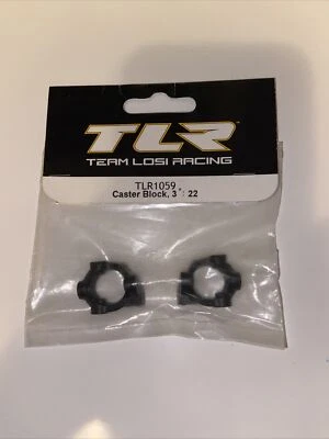 Team Losi Racing Caster Block, 3 Degree: 22 TLR1059 - Image 1 of 2