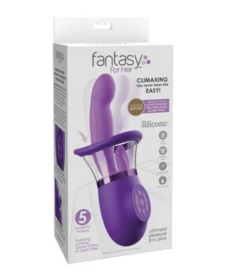 FANTASY FOR HER ULTIMATE PLACE PROBE PLUS VIBRADOR BOMBA PUNTO G CLÍTORIS Foto 1 de 4