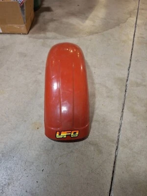 Protector Guardabarros Trasero UFO Vintage Universal Motocross MX Bicicleta Rojo VMX NUEVO NOS Foto 1 de 4