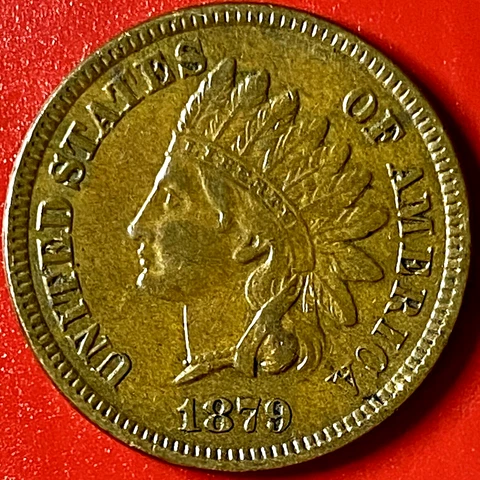 1879 INDIAN HEAD CENT Cover