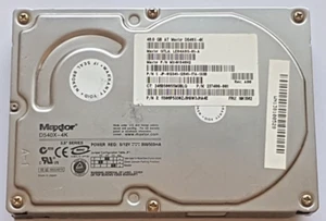 40 GB IDE Maxtor D540X-4K LE04A011-01-A PN MX4K040H2 P-ATA 5400RPM 2MB HDD 3.5" - Picture 1 of 1