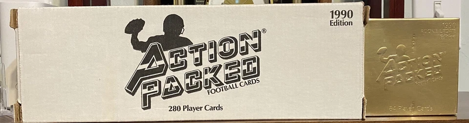 1990 Edition Action Packed Football & Rookie Update Factory Sets  - Image 1 of 1