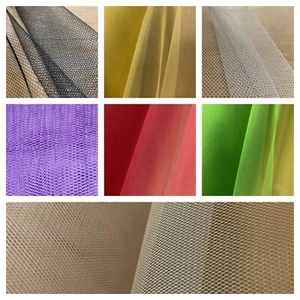58/60 Zoll Hartnetz Krinoline Stoff pro Hof 100 % Polyester (VERSCHIEDENE FARBEN) - Bild 1 von 7