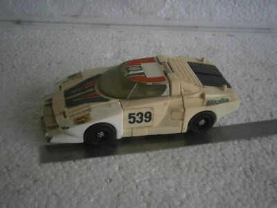 JOUET ANCIEN VOITURE LANCIA STRATOS ROBOT GOBOTS TRANSFORMERS VINTAGE - Photo 1/4