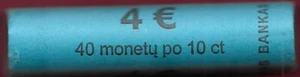 LITHUANIA 10 EURO CENT 2015 BU ROLL OF 40 COINS,ARMS OF LITHUANIA,WITH THE DATE - Picture 1 of 2