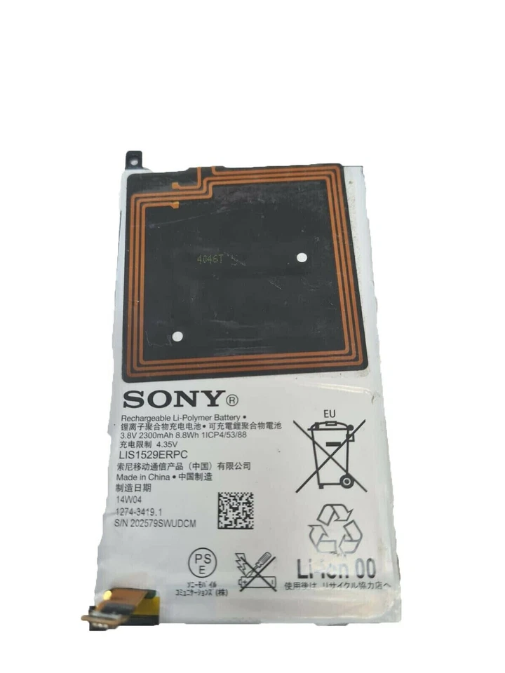 Batería LIS1529ERPC Para Sony Xperia Z1 Compact Mini D5503 M51W 3.8V Original Foto 1 de 4