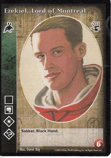 4 x Ezekiel, Lord of Montreal VTES CCG - Image 1 of 1