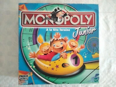 Jeu de société Monopoly Junior A la Fête Foraine (Hasbro / Parker 2001) - Photo 1/3