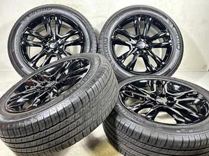 2021-2020 CHEVROLET BLAZER  20" Factory OEM Black Wheel And Tires 05935U20 Set 4 - Picture 1 of 10