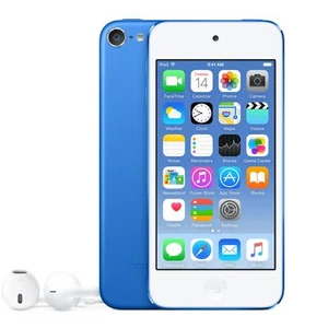 Apple iPod Touch 6th Generation Gen 16GB Blue - MP3 MP4 Music Player Bundle - Picture 1 of 1
