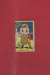 Kyojin no Hoshi Star of the Giants Menko 1960s Baseball Manga Comic Vintage  11