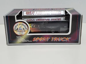 GREAT AMERICAN SPORT TRUCKS K-LINE BLACK YELLOW CHEVY C1500 G1550-06 1995 1/43 - Picture 1 of 12
