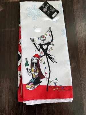 Paquete de 2 toallas de mano de cocina Pesadilla antes de Navidad Jack Skellington vacaciones Foto 1 de 2