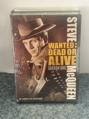 Wanted: Dead or Alive: Complete Season 1 & 2 ( DVD Set, 1958) Steve McQueen m2 - Image 1 of 2