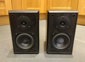 Gale Satellite 10 Two-Way Stereo Bookshelf Speakers Pair 8 Ohms Black - Picture 1 of 11