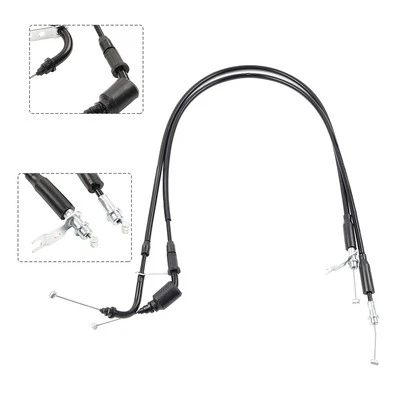 Cable de acelerador acoplamiento de línea de cable negro para Suzuki GSXR1000 2017-2023 2024 Foto 1 de 4