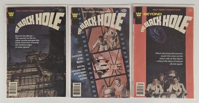 LOTE COMPLETO DE CÓMICS DE WHITMAN THE BLACK HOLE #1 2 3 cubiertas de fotos adaptación de película Foto 1 de 4