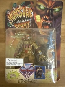 Playmates 1994 Monster Force Tripp Hansen 5" Action Figure Giocattolo Vintage - NUOVO - Foto 1 di 11