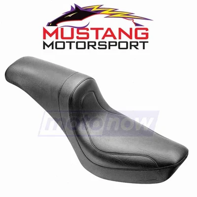 Mustang Fastback One-Piece Seat for 1980-1982 Harley Davidson FXB Sturgis - rq Foto 1 de 4