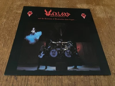 WARLORD And The Cannons Of Destruction Have Begun LP Vinyl 1984 US 1st Press Foto 1 de 4