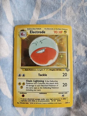 Electrode 2/64 Holo Rare Unlimited Edition Jungle LP - Image 1 of 2