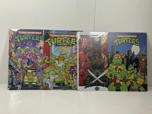 Tmnt Metal Posters Lot Teenagers Mutant Ninja Turtles Wall Decor  Comic Book Art - Picture 1 of 5
