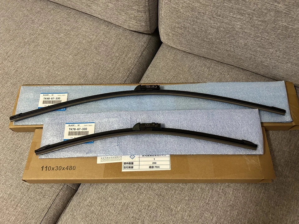 NUEVO PAR DE LIMPIAPARABRISAS DELANTERO APTO PARA MAZDA CX-9 CX9 2016-2023 Foto 1 de 4