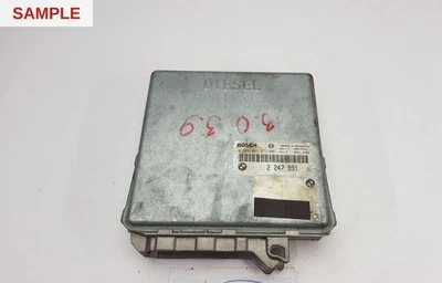 BMW 7 E38 Motorsteuergerat/-modul 13612247891 2247891 2247072 - Image 1 of 3