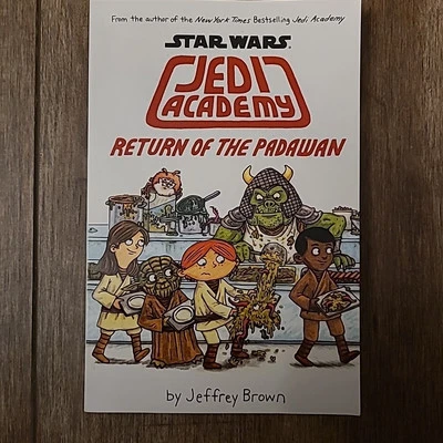 Star Wars Jedi Academy - Return of the Padawan by Jeffrey Brown Scholastic Book - Image 1 of 4