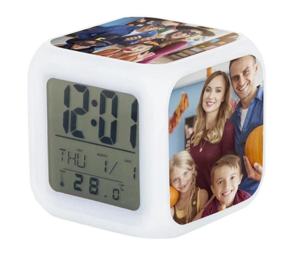 LCD Digital Alarm Clock - Image 1 of 4