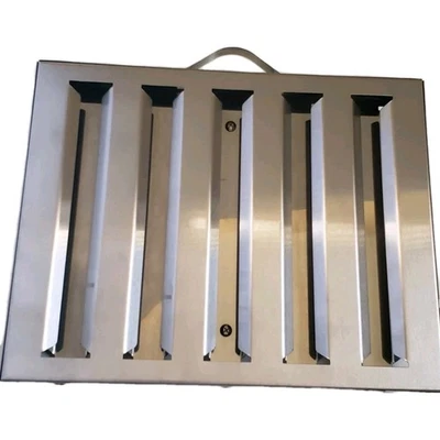 Zephyr AK9428AS Baffle Hood Filter Stainless Steel 12" X 9.5" - Image 1 of 4